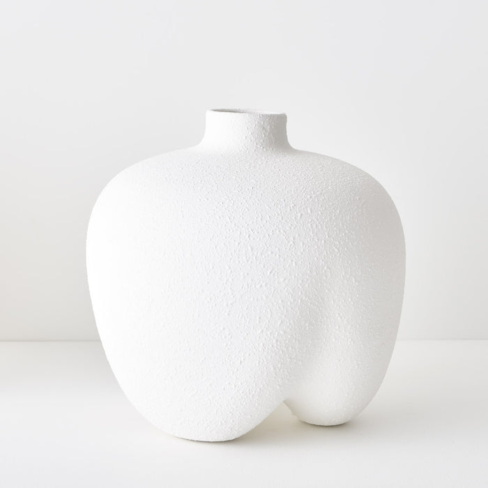 Vase Cheeki White 30cm Pack of 2