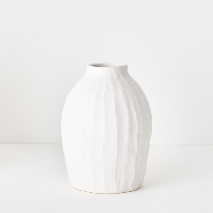 Vase Naltika White 23cm Pack of 2