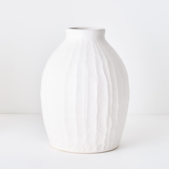 Vase Naltika White 28cm Pack of 2