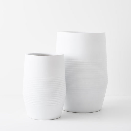 Pot Mula (set/2) White 52/70cm x 37/50cm