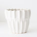 Haili Pot White 20cm x 22cm Pack of 2