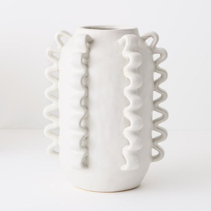 Novalene Pot White 24cm x 22cm x 30cm Pack of 2