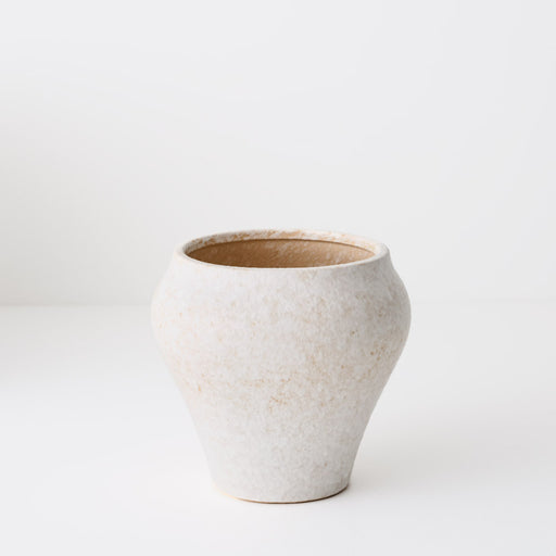 Mondo Pot Eggshell 17cm x 18cm Pack of 2