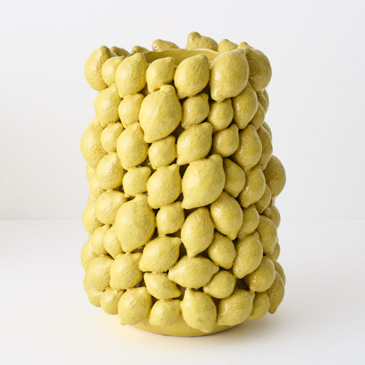 Citrico Vase Yellow 26cm x 25cm x 36cm