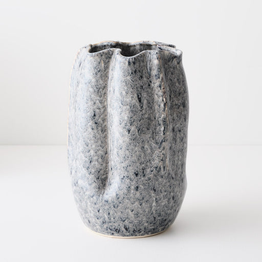 Vase Olbia Grey Wash 28cm x 18cm Pack of 2