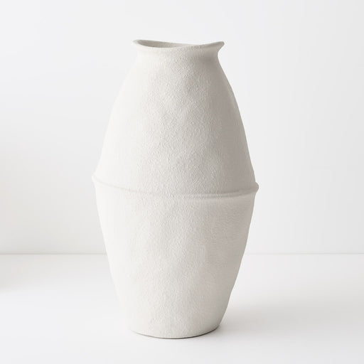 Vase Diavolo Limestone 42cm x 25cm