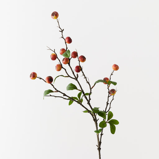 Crabapple Spray Red Orange 88cm Pack of 12