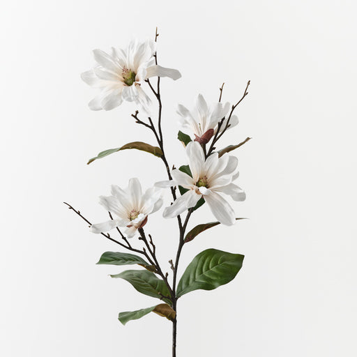 Magnolia Tree Spray White 76cm Pack of 12