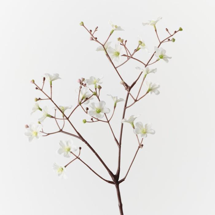 Blossom Cherry Spray White 55cm Pack of 24