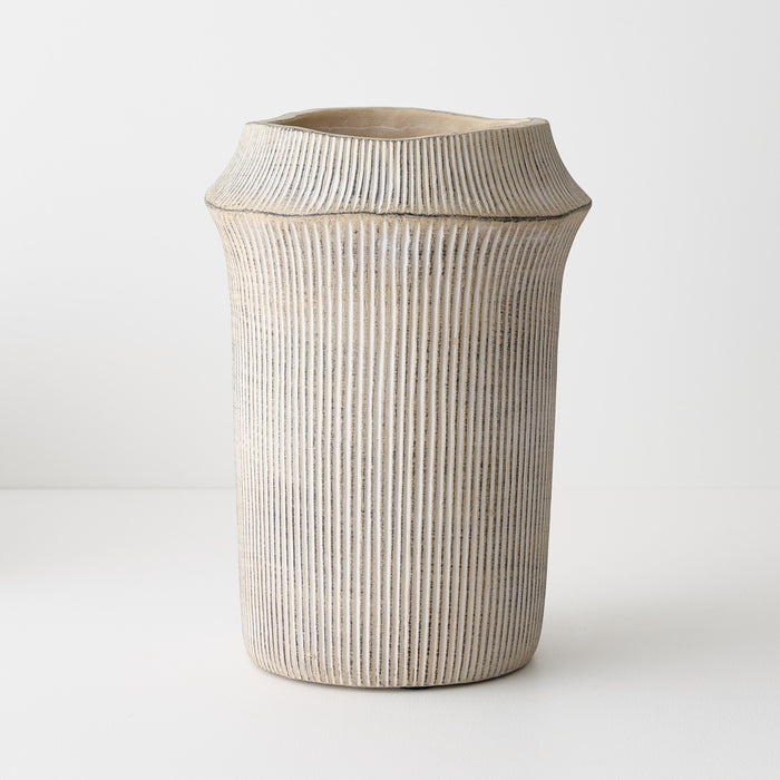 Vase Catullo Sand Wash 33cm x 23cm Pack of 2