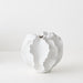 Vase Salento White 18cm x 20cm Pack of 2