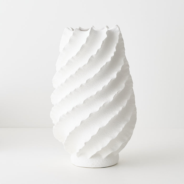 Vase Salento White 37cm x 23cm