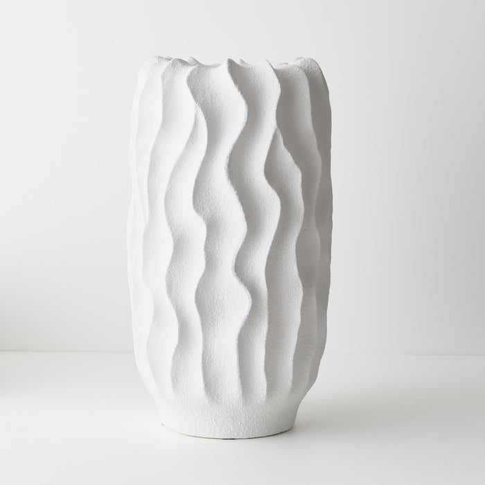 Vase Bario White 47cm x 26cm