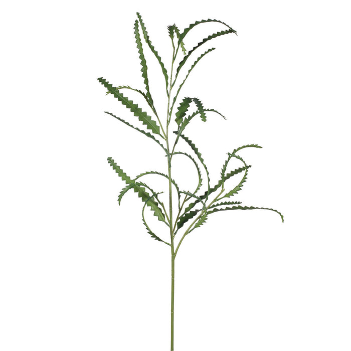 Banksia Leaf Spray Green 89cm - Pack of 12