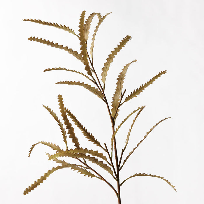 Banksia Leaf Spray Natural 89cm - Pack of 12