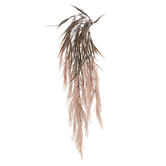 Plume Grass Hanging Bush Dusty Pink 83cm - Pack of 6
