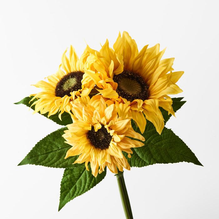 Sunflower Bouquet x3 Yellow 45cm - Pack of 6