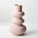 Vase Lucena Light Pink 29.2cm x 17.5cm Pack of 2