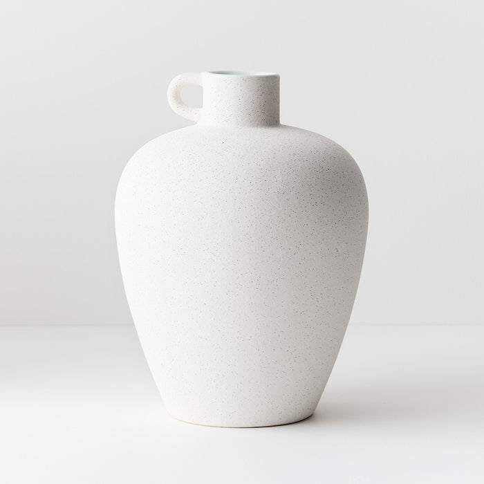 Mona Vase White 33cm Set of 2