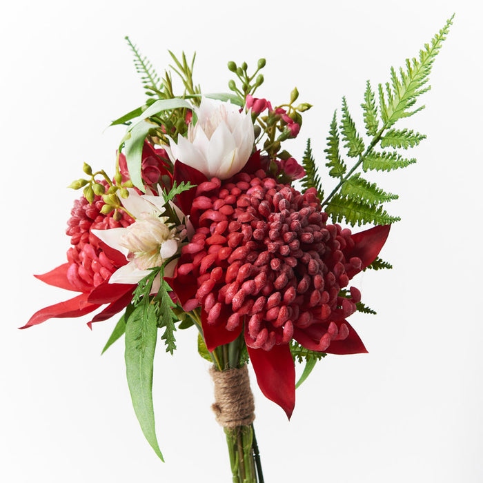 Waratah Mix Bouquet Red 36cm Pack of 6