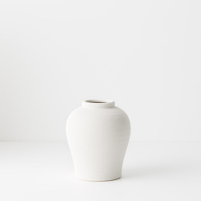 Pot Herama White 19cm x 16cm Pack of 2
