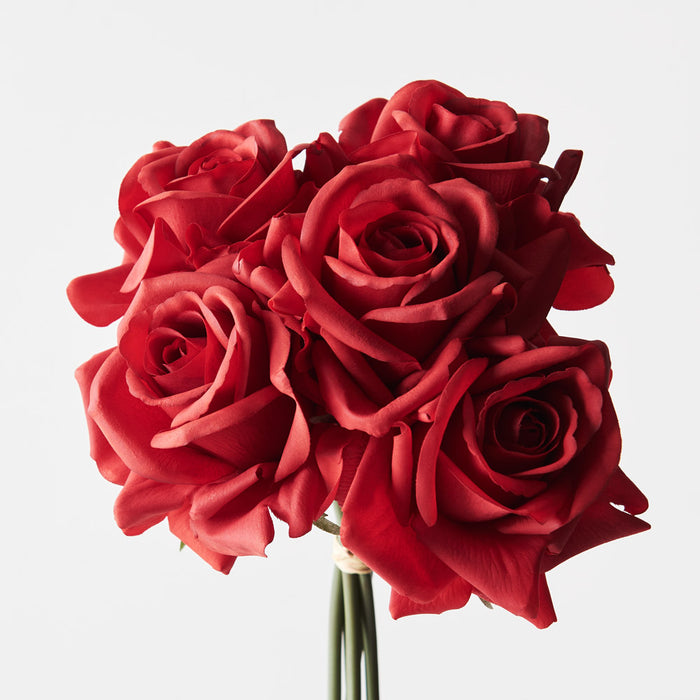 Rose Kaisa Bouquet Red 30cm Pack of 6