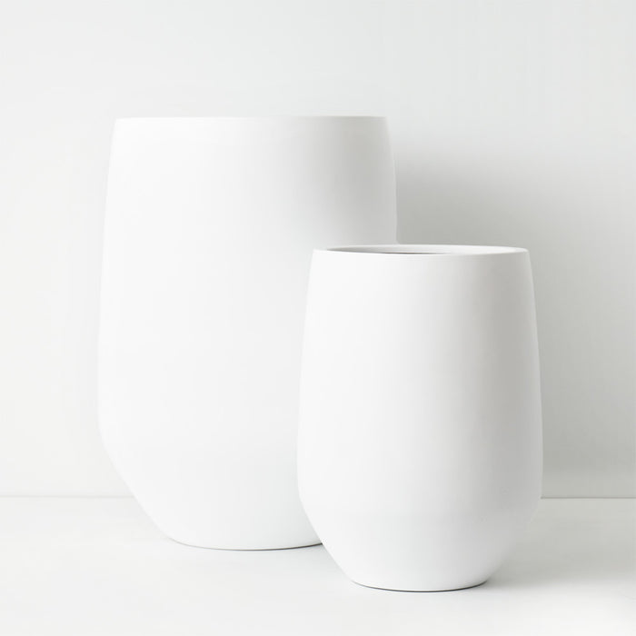 Pot Nokolo White Set of Two 70cm