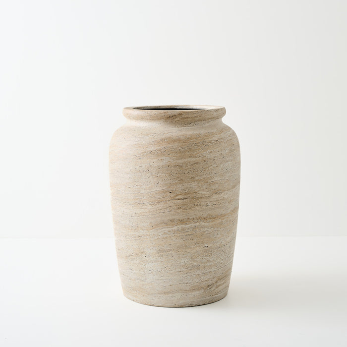 Pot Imperial Ivory Travertine 60cm x 40cm