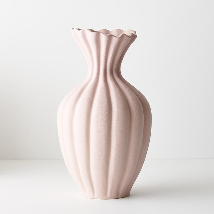 Vase Basma Light Pink 40cm Pack of 2