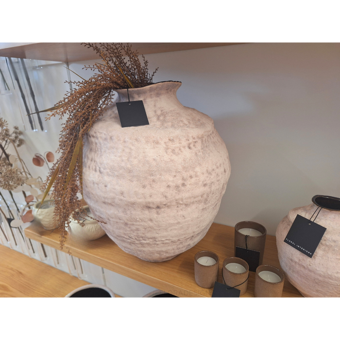 Sierra Pot 45cm Coffee Cream