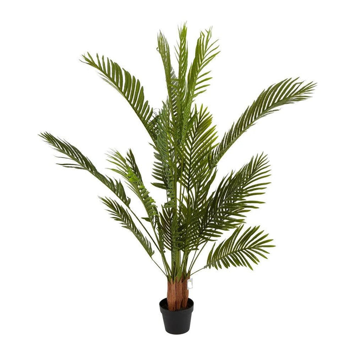 Areca Palm Tree Real Touch 3 Branches 23 Leaves in Pot 150cm