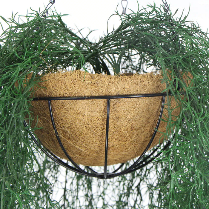 Long Hanging Artificial Spanish Moss Basket UV Resistant 135cm