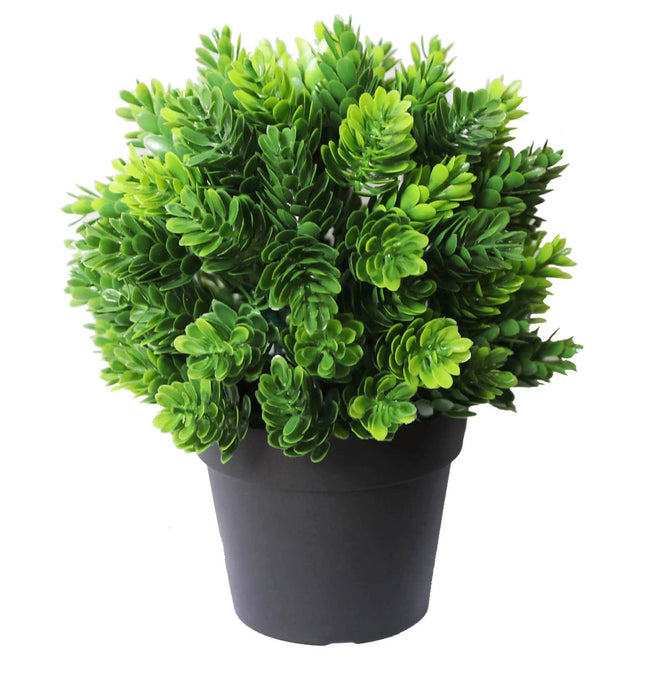 Artificial Hop Plant Potted UV Resistant 20cm Set of 2