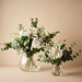 Artificial Protea King Mix in Vase - White - 30cm
