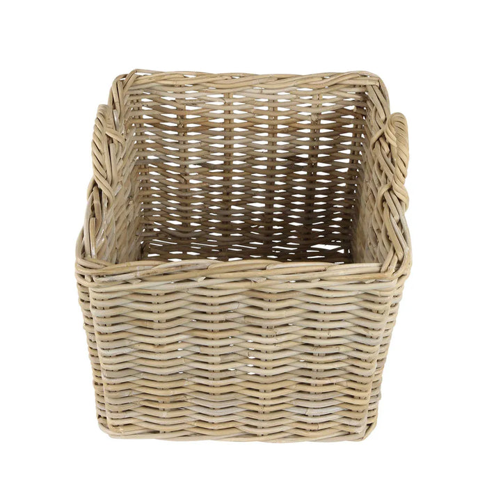 Biskal Basket Set of 2 Natural Brown