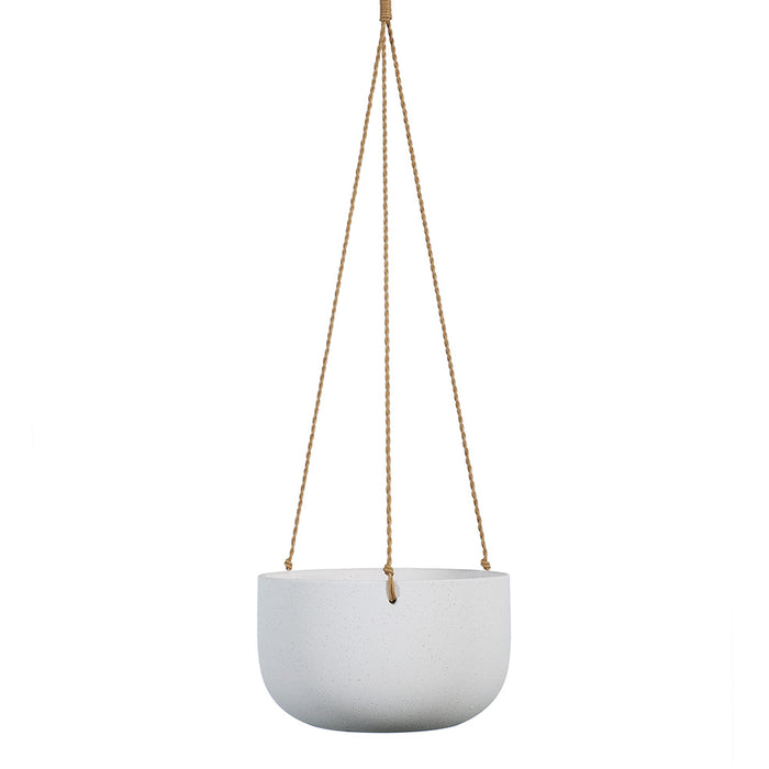 Bowl Flo Hanging Planter White Set of 2