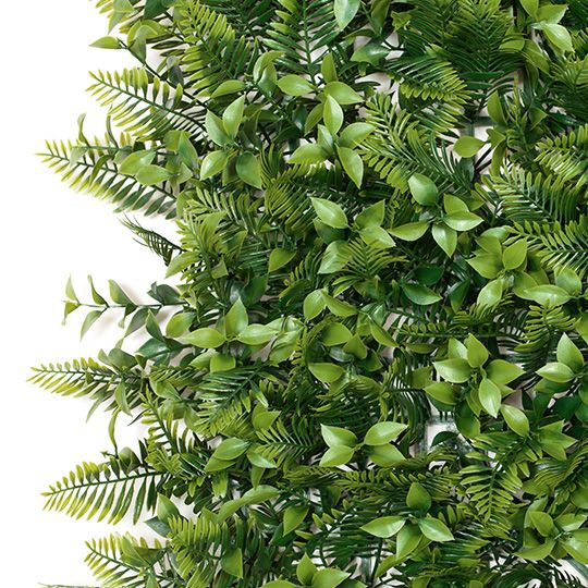 Fern Sword Mixed Vertical Garden UV Resistant Green 100cm Pack of 2