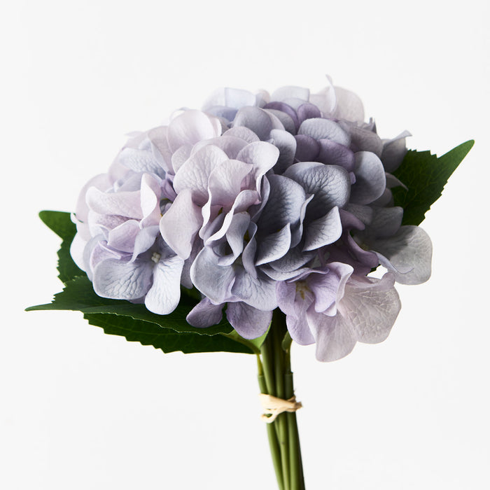 Hydrangea Bouquet 25cm Blue Pack of 6