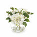 Hydrangea Mix in Vase - Cream Green - 26cm