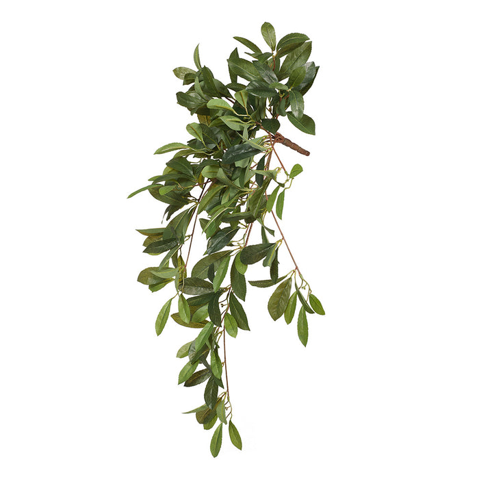 Laurel Leaf Hanging Bush Green 89cm Pack of 12