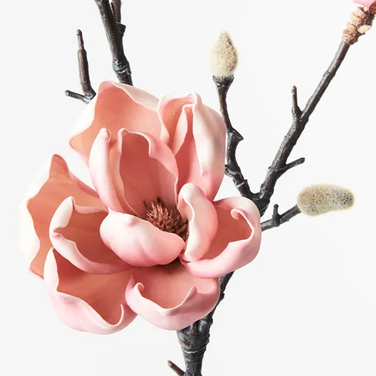 Magnolia Japanese Spray 79cm Pink Pack of 12