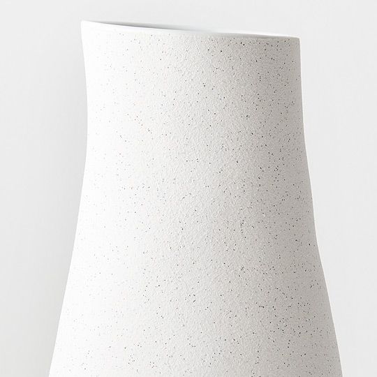 Mona Vase White 34.5cm Pack of 2