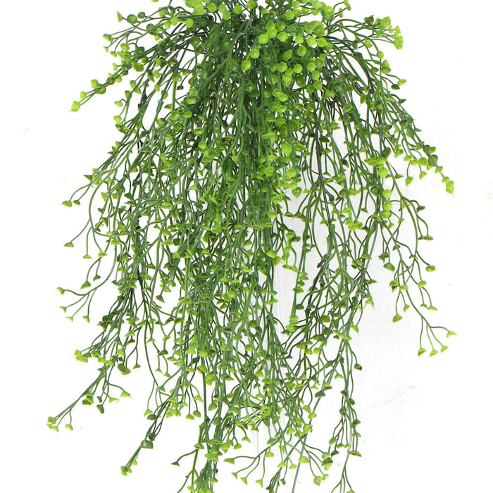 Artificial Natural Green Hanging Plant UV Resistant 90cm