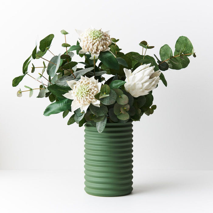 Olena Mint Green Vase 25cm Pack of 2