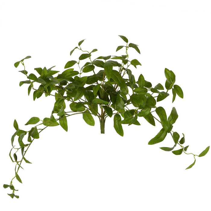 Olive Leaf Hanging Bush Green 40cm Pack of 6