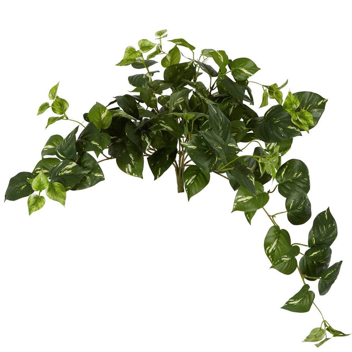 Pothos Leaf Hanging Vine Light Green 40cm Pack of 6