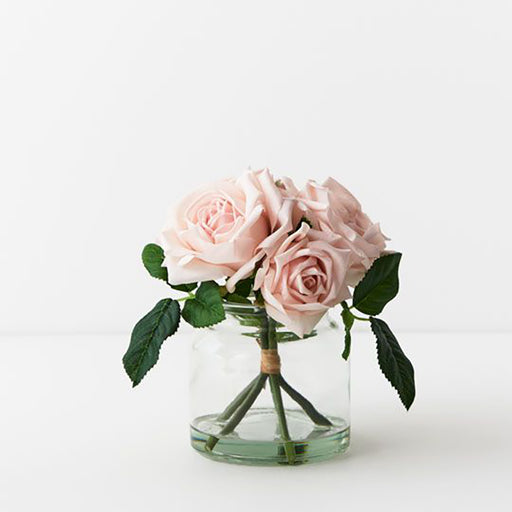 Rose Clara Mix in Vase Pink Pack of 2