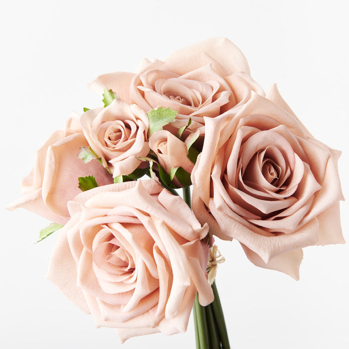 Rose Hilda Bouquet 20cm Blush Pink Pack of 6