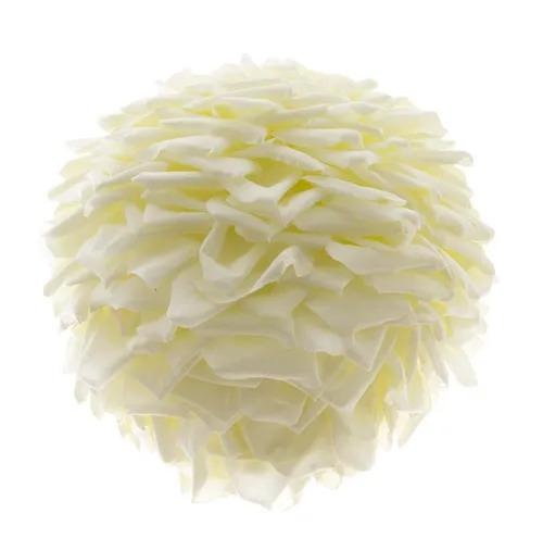 Rose Petal Ball White 30cm Set of 2