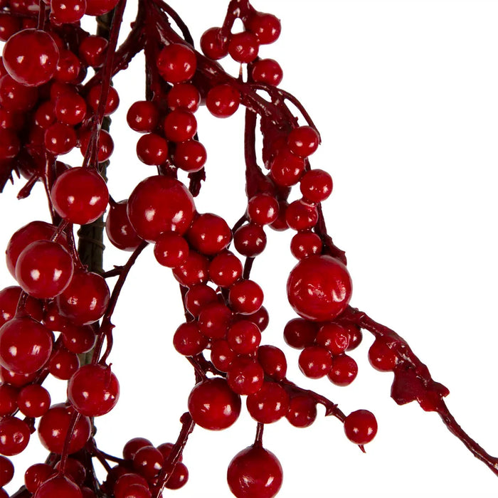 Rubin Berry Garland Red 150cm Set of 8